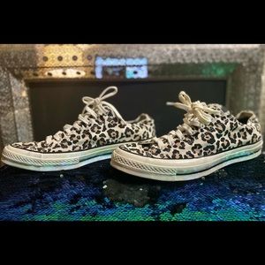 Leopard Print Converse